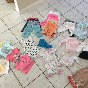 Baby Girl 12-24 Lot of Clothes